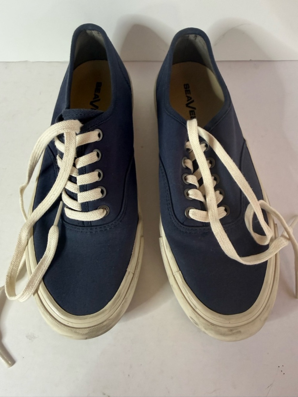 ⛴️ SeaVees Women's Legend Standard Sneakers in True Navy ⛴️